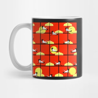 Flying cranes Mug